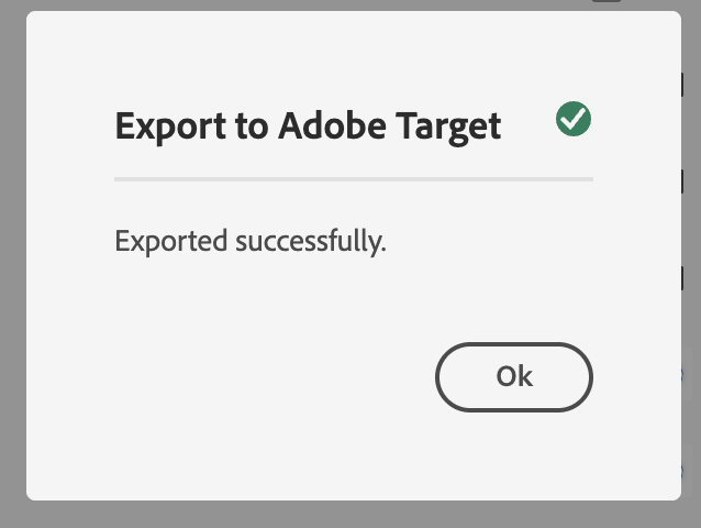 Experience Fragments sync