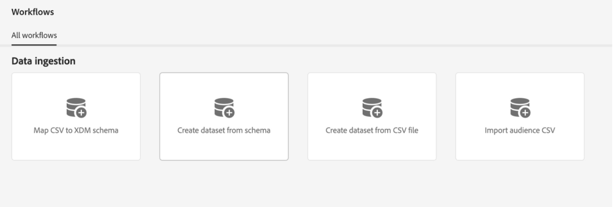 workflow-create-dataset-from-schema